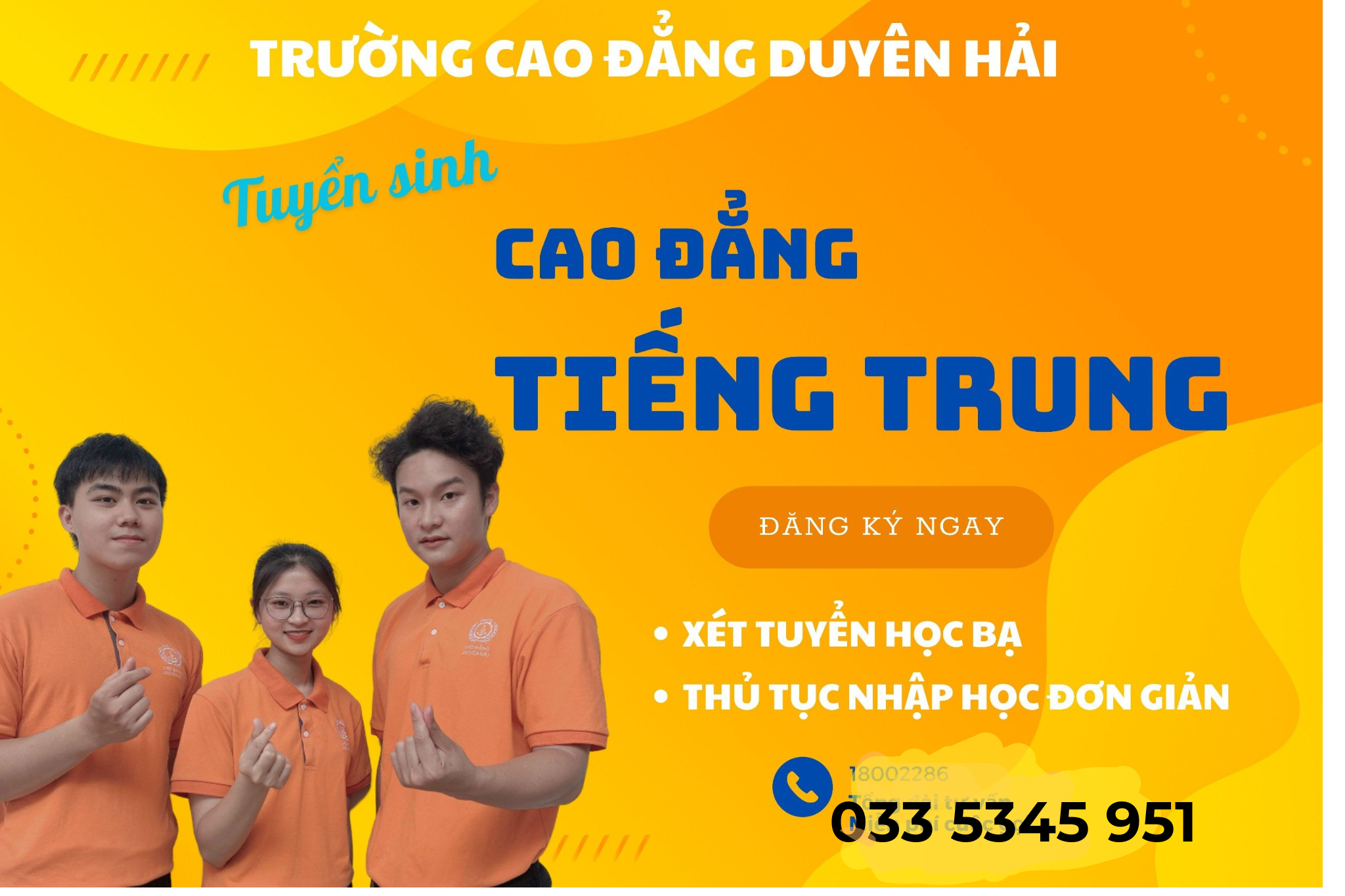 Học cao đẳng ngành Tiếng Trung Quốc